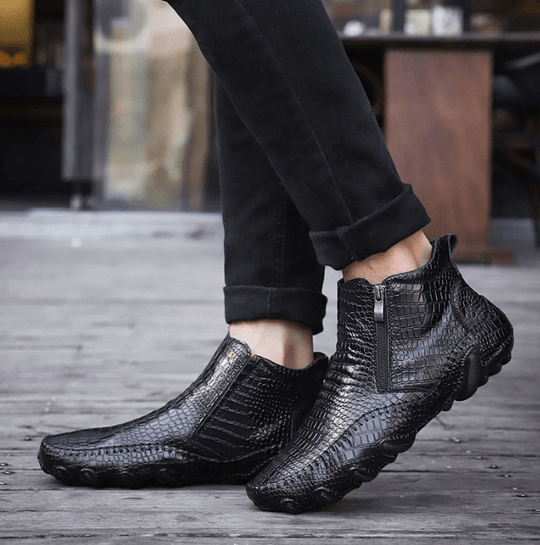 Chelsea Boots Din Piele De Vacă
