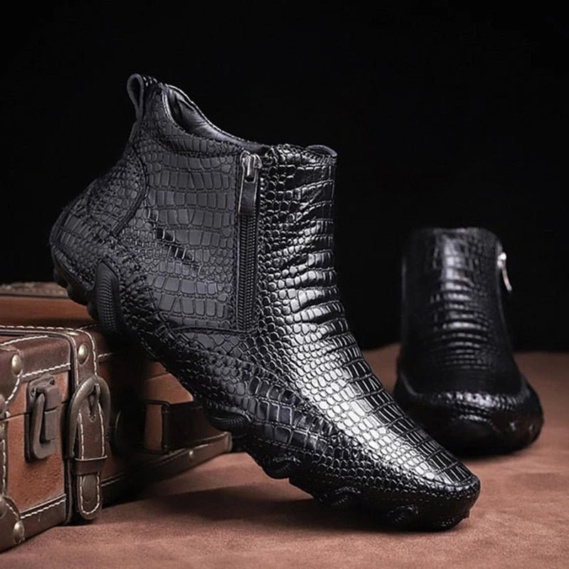Chelsea Boots Din Piele De Vacă