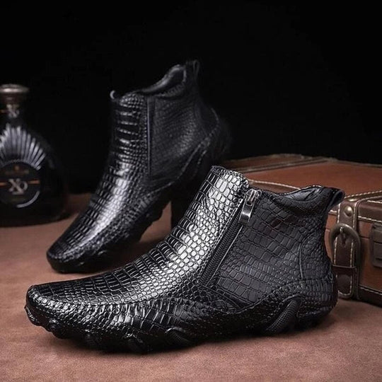 Chelsea Boots Din Piele De Vacă