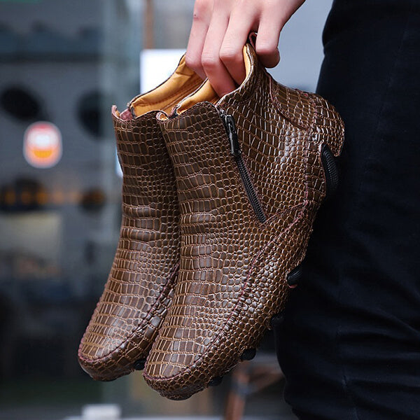 Chelsea Boots Din Piele De Vacă
