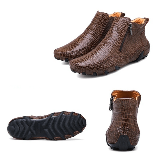 Chelsea Boots Din Piele De Vacă