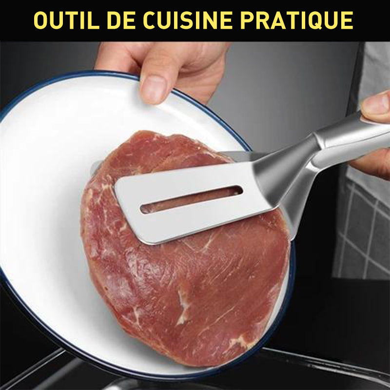 Clemă din Oțel Inoxidabil cu Două Fețe pentru Gătit 1