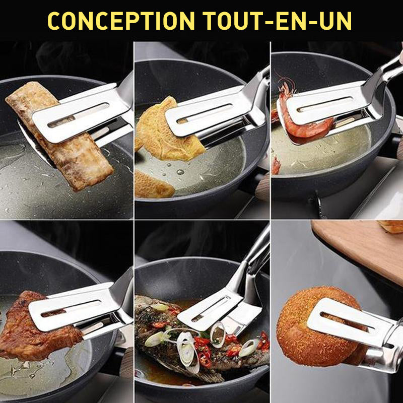 Clemă din Oțel Inoxidabil cu Două Fețe pentru Gătit 2