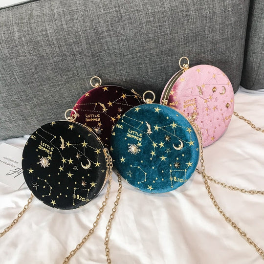 Clutch Fashion Cu Motiv Stelar