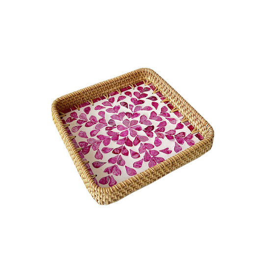 Coș Decorativ cu Design Floral pentru Femei 0