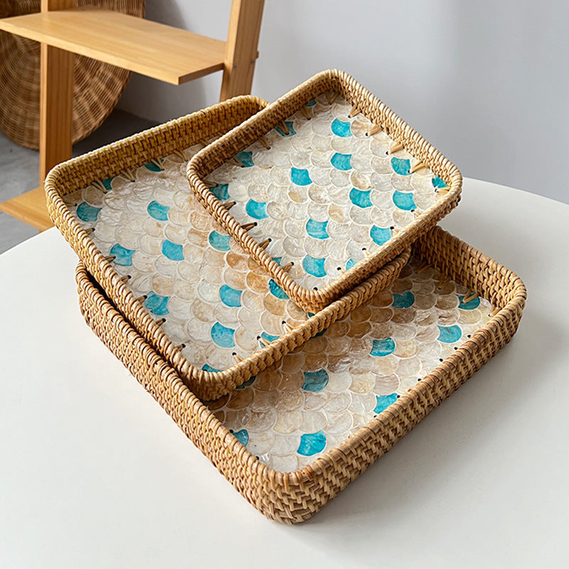 Coș Decorativ cu Design Floral pentru Femei 1