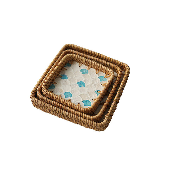Coș Decorativ cu Design Floral pentru Femei 3
