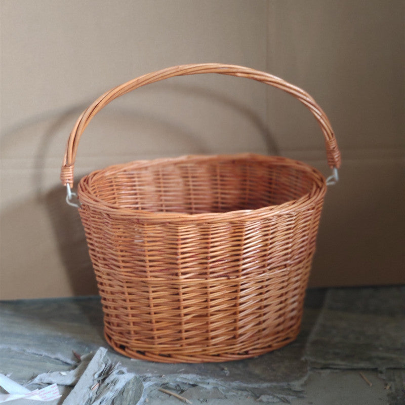 Coș Frontal pentru Bicicletă cu Montare Rapidă și Design Clasic 12