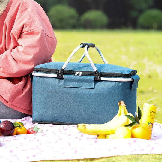 Coș Picnic Pliabil pentru Activități în Aer Liber cu Capacitate de 18L 3