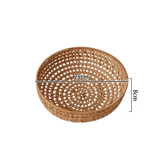 Coș Rotund Multifuncțional pentru Femei cu Design Atrăgător 0