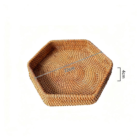 Coș cu Fructe Hexagonal pentru Femei, Design Modern pentru Interior 0
