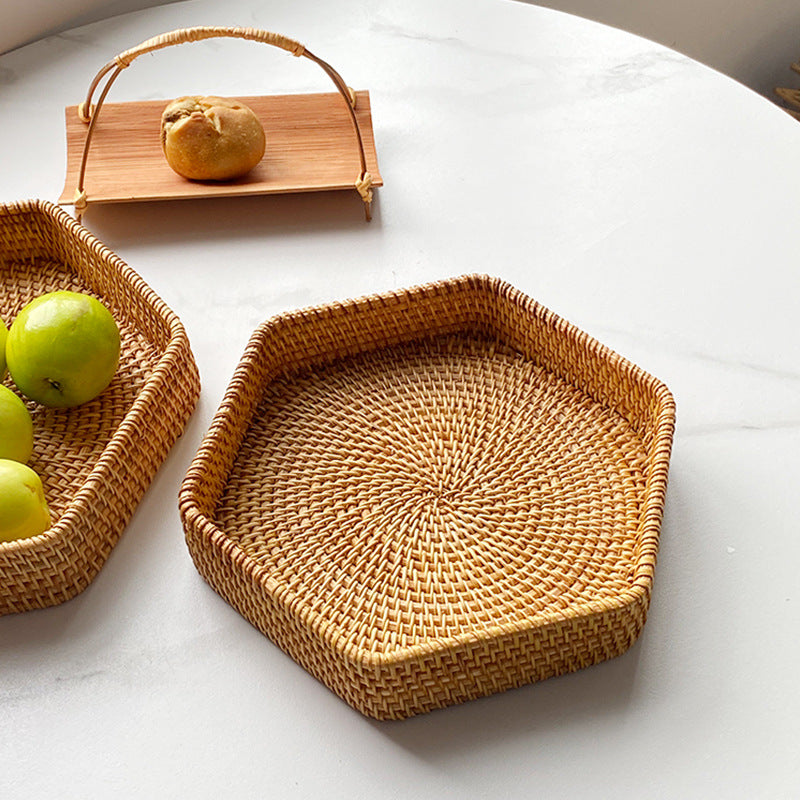 Coș cu Fructe Hexagonal pentru Femei, Design Modern pentru Interior 1
