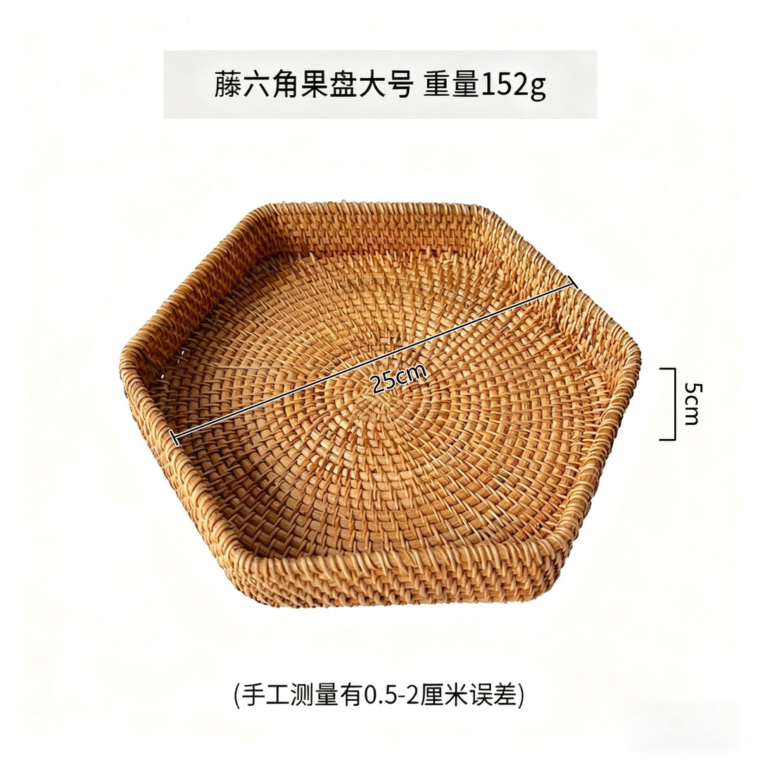 Coș cu Fructe Hexagonal pentru Femei, Design Modern pentru Interior 5
