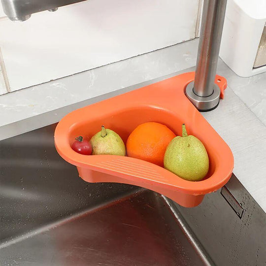 Coș de Scurgere pentru Bucătărie Compact, Design Formă de Lebădă 2