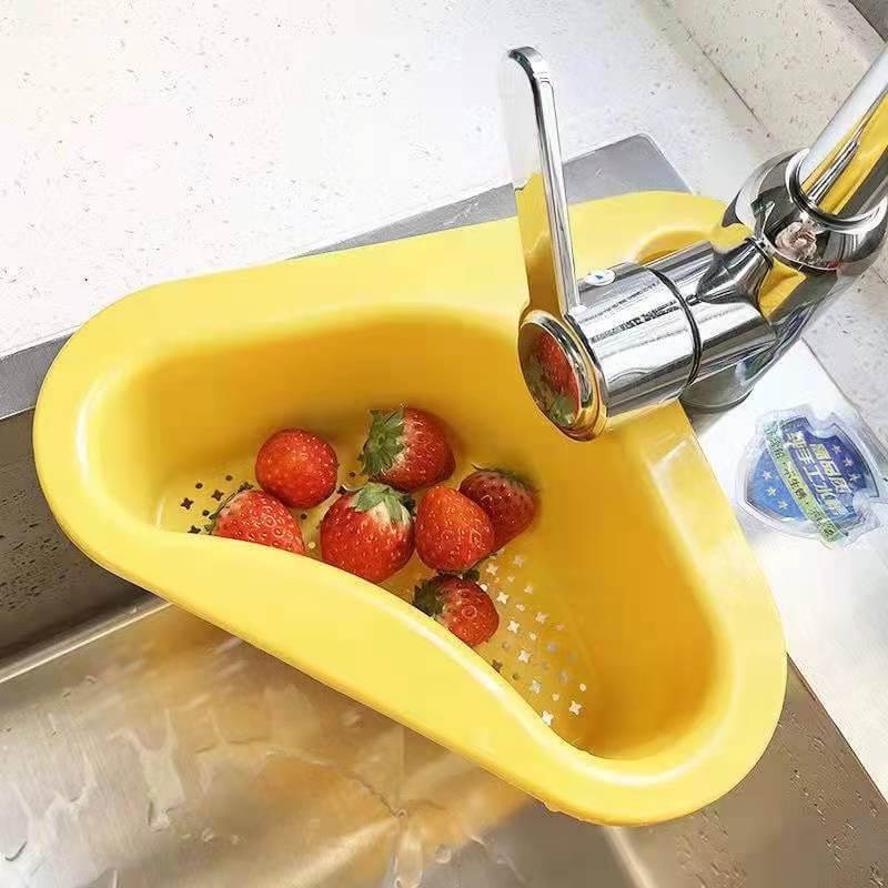 Coș de Scurgere pentru Bucătărie Compact, Design Formă de Lebădă 3
