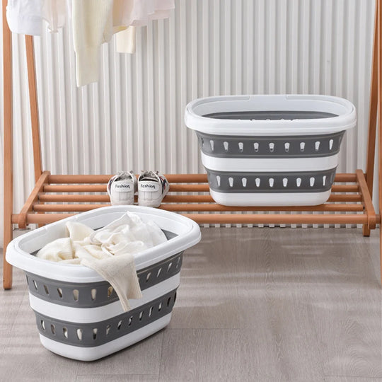 Coș de rufe pliabil pentru femei cu design compact și ventilație 3