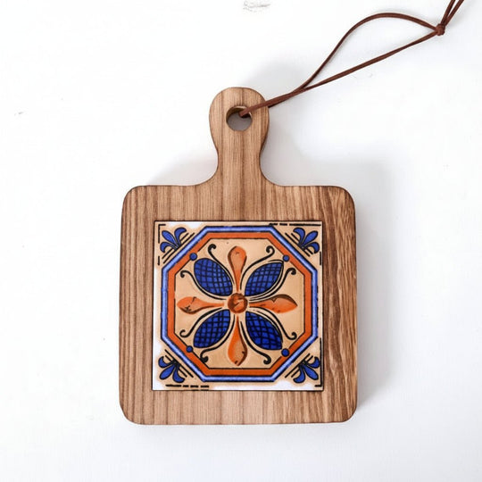 Coaster din lemn pentru accente rustice 0