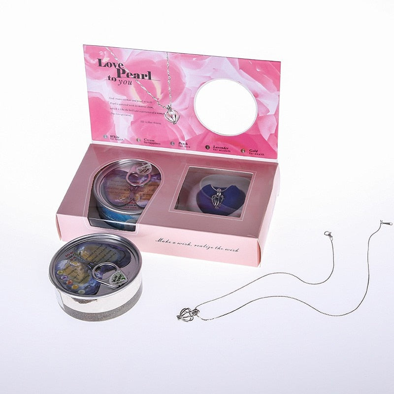 Colier Natural Cu Perle De Stridie