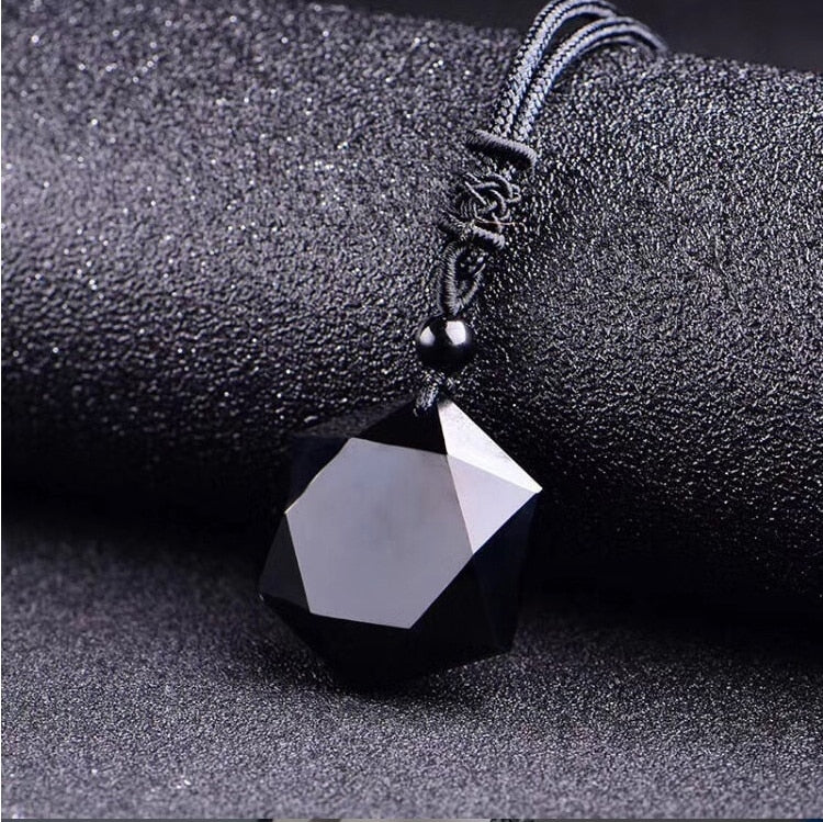 Colierul Metafizic Cu Obsidian Tibetan