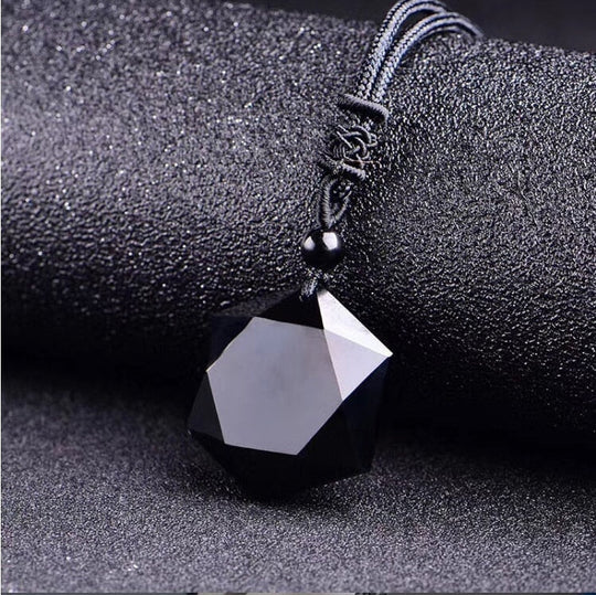 Colierul Metafizic Cu Obsidian Tibetan