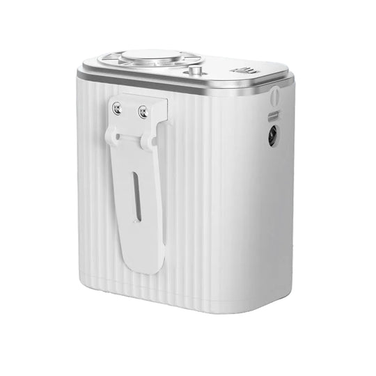 Concentrator de oxigen portabil unisex cu reglare continuă și clemă pentru curea 0