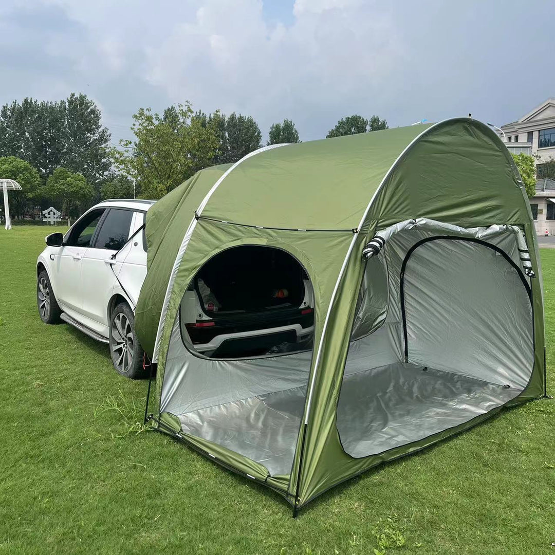 Cort de camping pentru patru persoane cu design compact și ventilație 4