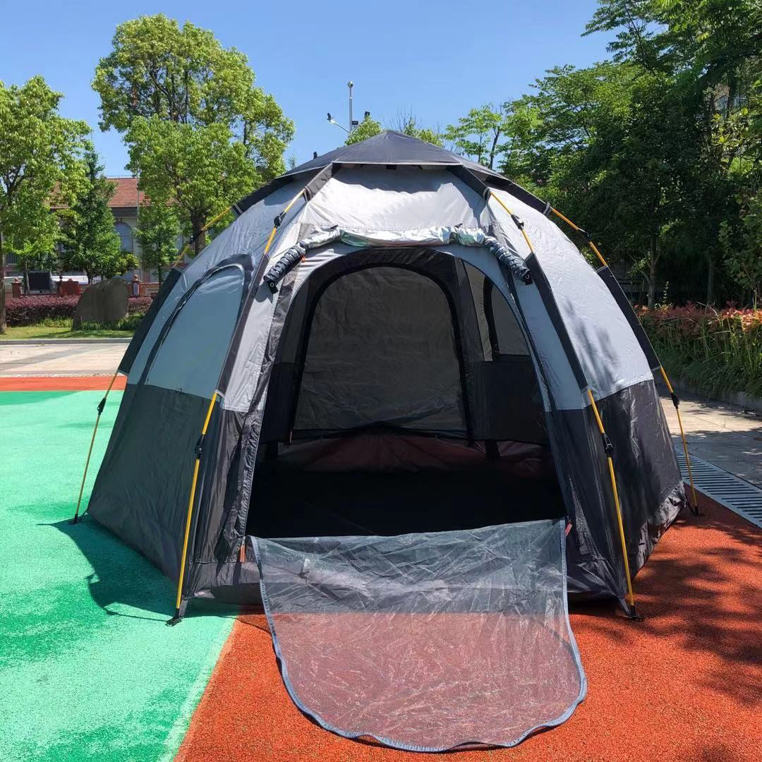 Cort de familie spațios și versatil pentru camping 0