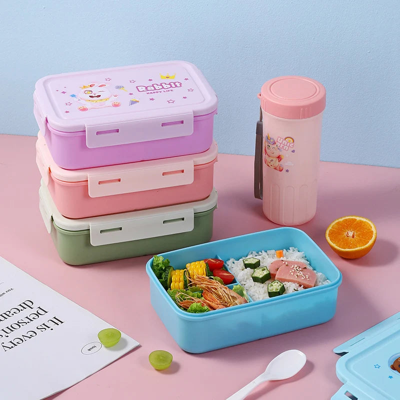 Cutie Bento pentru Depozitarea Alimentelor cu Tematică Distractivă 3
