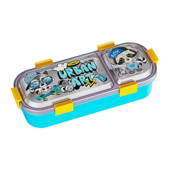 Cutie de prânz Bento cu design creativ și compartimente multiple 0