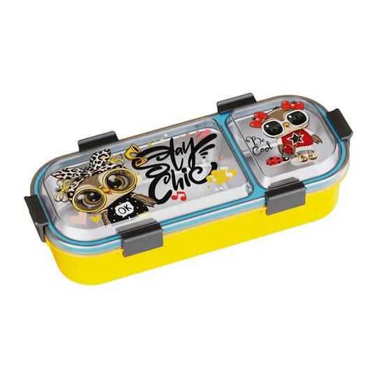 Cutie de prânz Bento cu design creativ și compartimente multiple 6