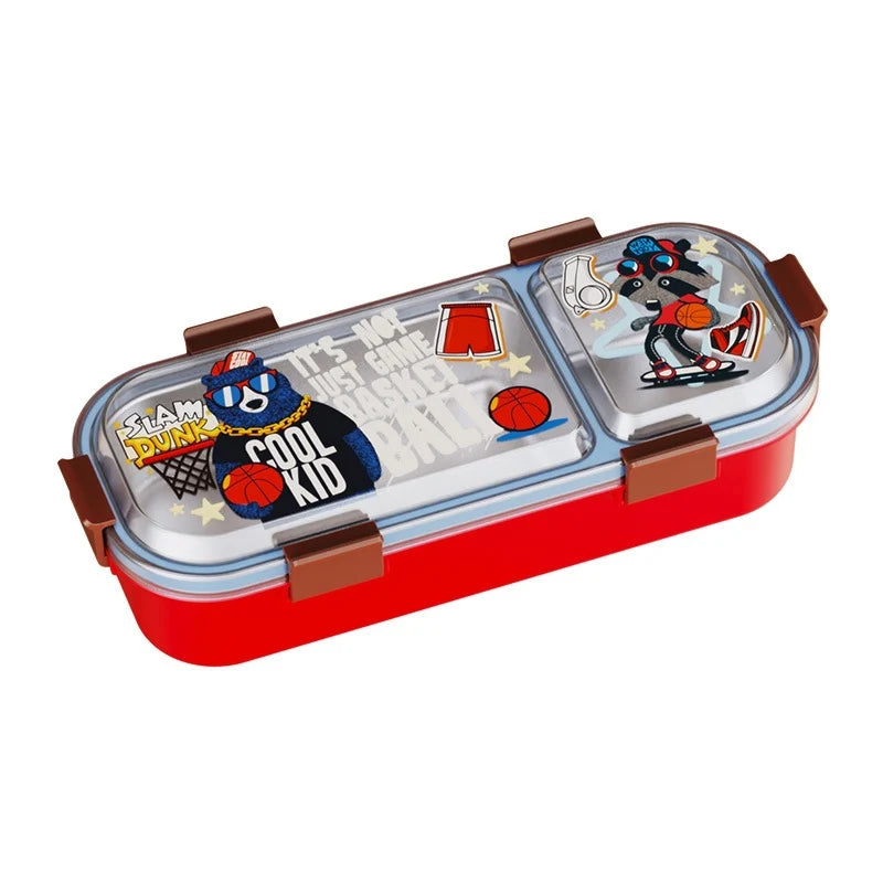 Cutie de prânz Bento cu design creativ și compartimente multiple 7