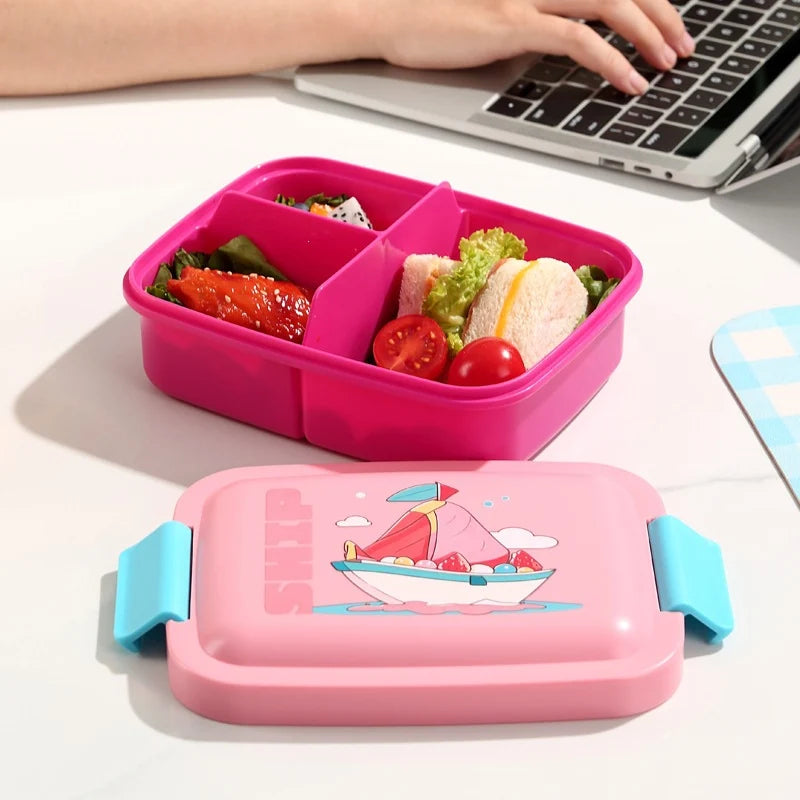 Cutie de prânz Bento cu design creativ pentru adulți și copii 3