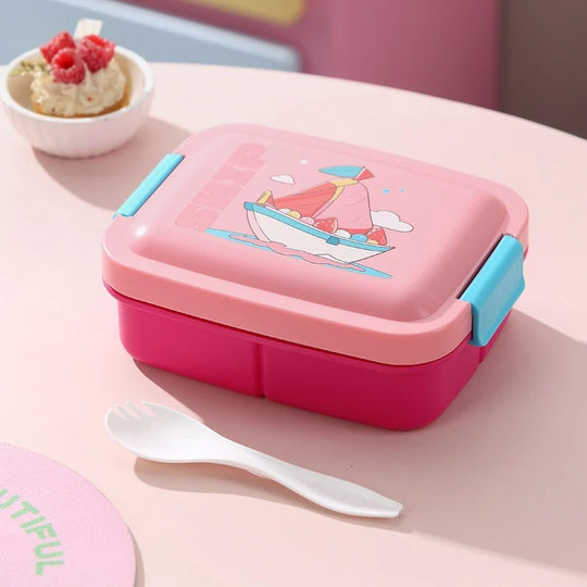 Cutie de prânz Bento cu design creativ pentru adulți și copii 7
