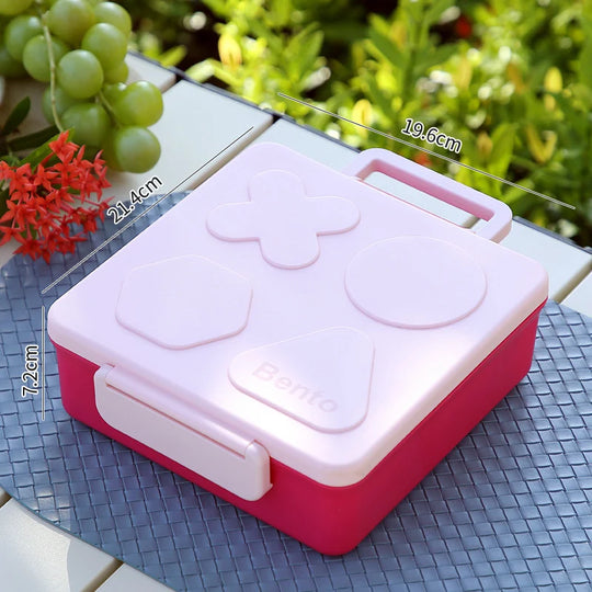 Cutie de prânz Bento cu design jucăuș pentru copii și adulți 0