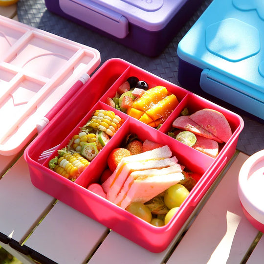 Cutie de prânz Bento cu design jucăuș pentru copii și adulți 3