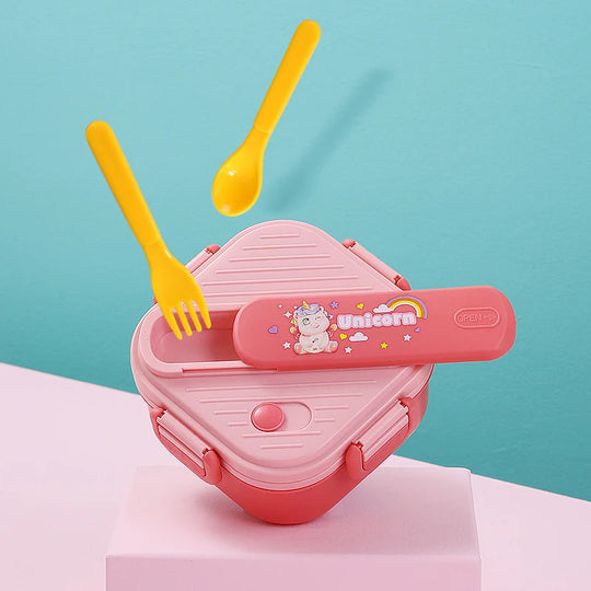 Cutie de prânz Bento cu design personaje pentru copii 2
