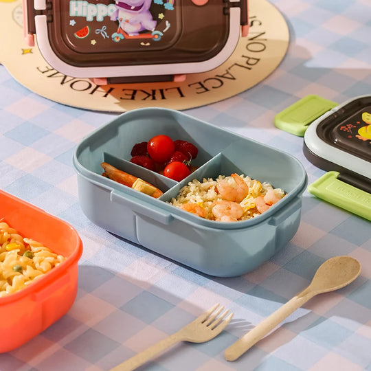 Cutie de prânz Bento cu tematică animală pentru copii și adulți 4