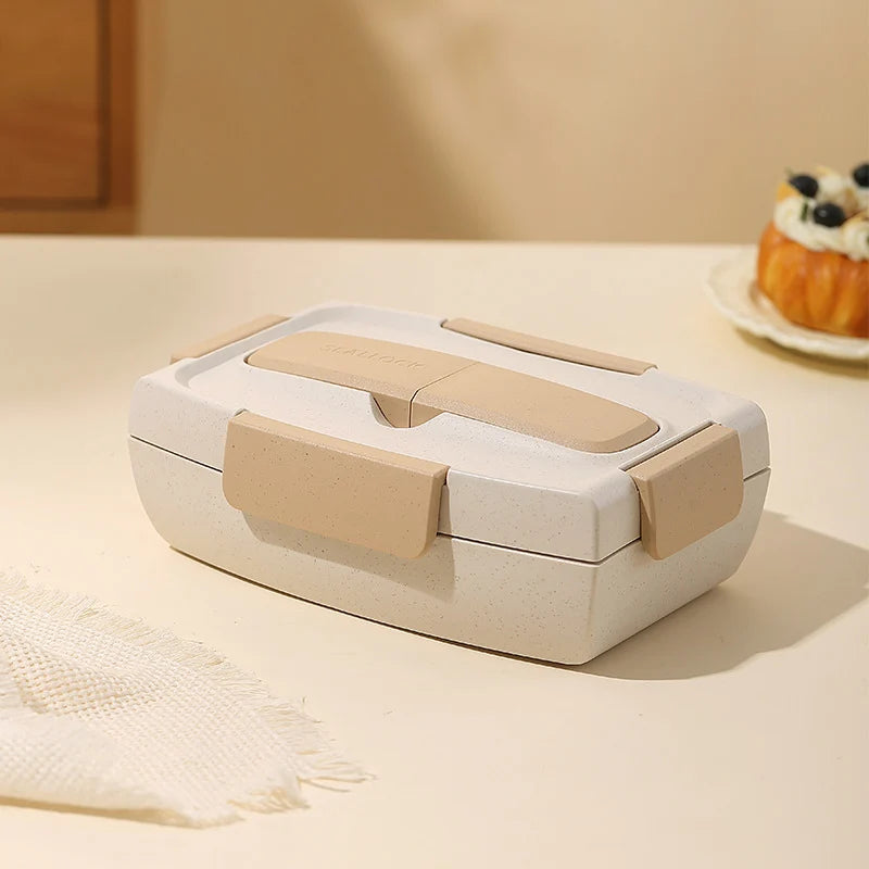 Cutie de prânz cu design stivuibil pentru femei și bărbați 0