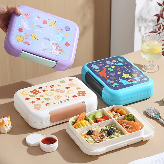 Cutie de prânz pentru copii cu design tematic de desene animate 1