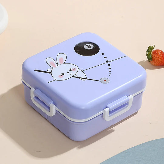 Cutie de prânz portabilă cu design jucăuș pentru femei și bărbați 7