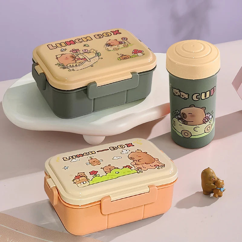 Cutie de prânz portabilă pentru copii cu design jucăuș 4