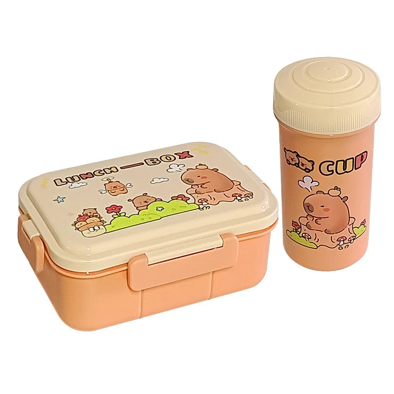 Cutie de prânz portabilă pentru copii cu design jucăuș 8