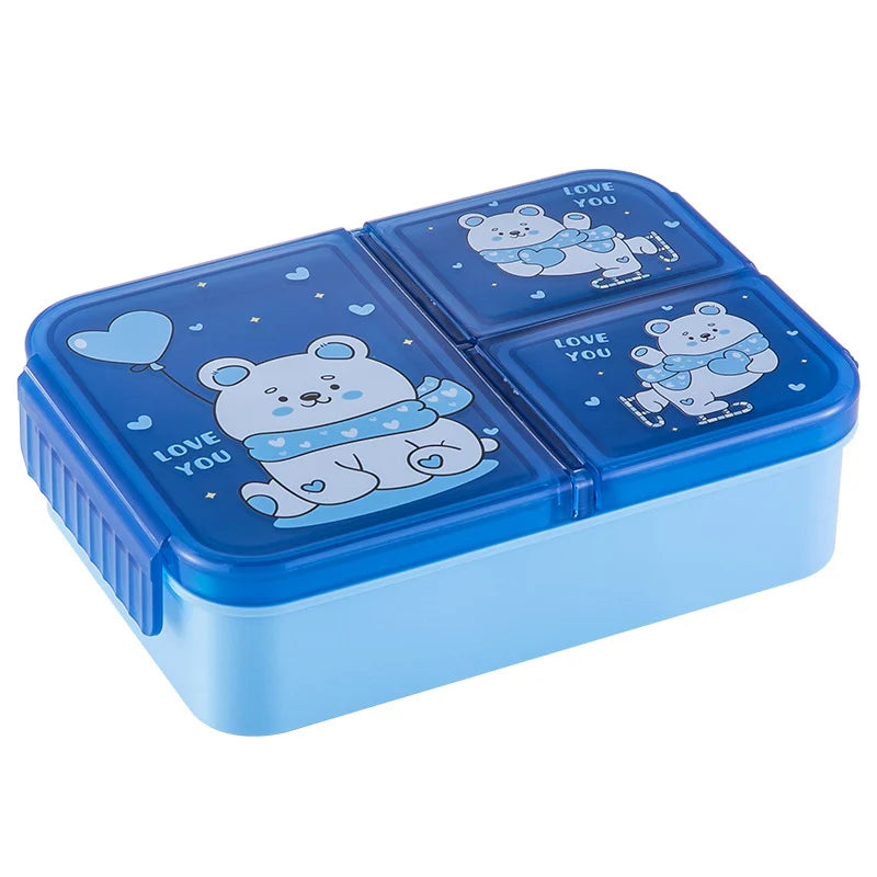 Cutie de prânz unisex cu compartimente multiple și design jucăuș 5