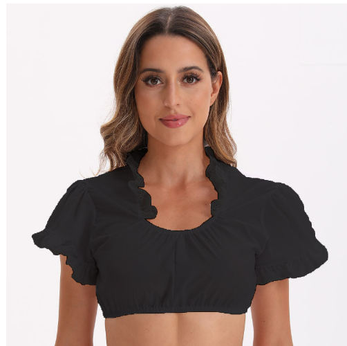 Dames Dirndlbluse Traditioneel Oktoberfest Stijl 6