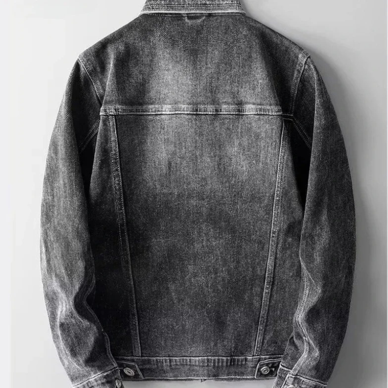 Dames Jas Lichtgewicht Denim Katoen Casual 4