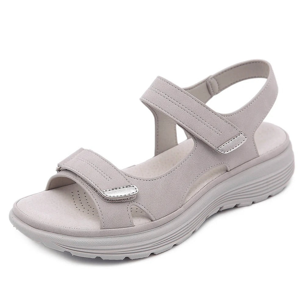 Dames Sandalen Met Verstelbare Bandjes en Comfortabele Antislip Zool Synthetisch 2