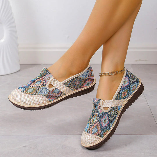 Dames Slip-On Schoenen Ademend Geheugenfoam Flexibele Zool 4