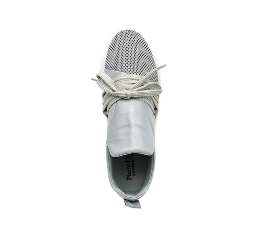 Dames Slip-on Schoenen Comfortabel Textiel Grijs 3