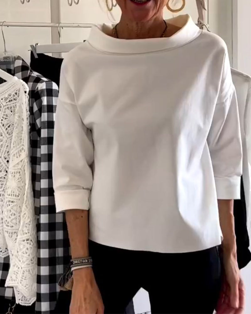 Dames Top Moderne Stijl Ademend Materiaal 1