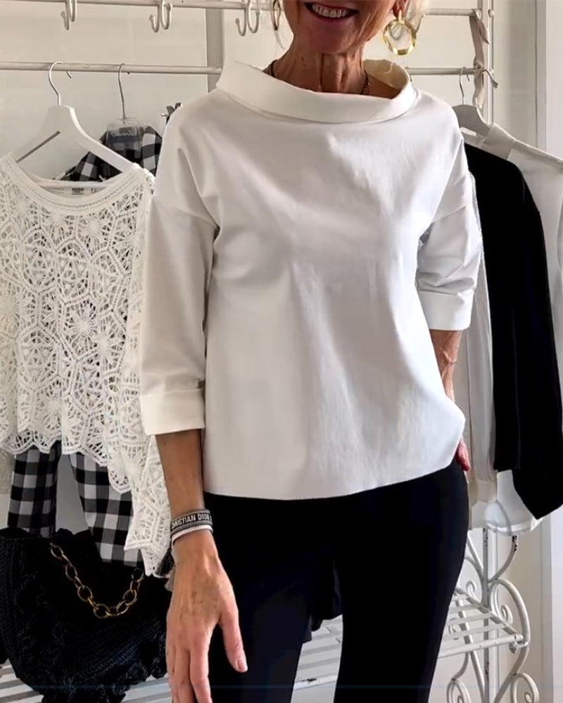Dames Top Moderne Stijl Ademend Materiaal 2